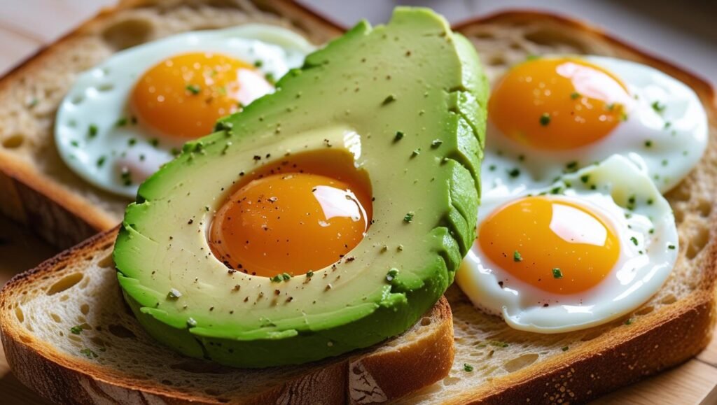 Avocado Toast with Jammy Eggs