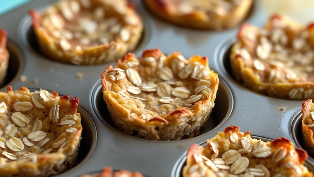 Mini Baked Oats Cups (Viral and Kid-Friendly)