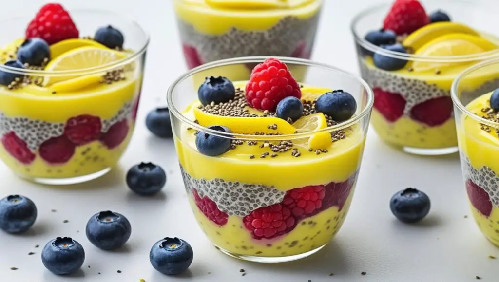 Lemon Berry Chia Pudding Cups – A No-Bake Treat for Sweet-Tooth Diabetics